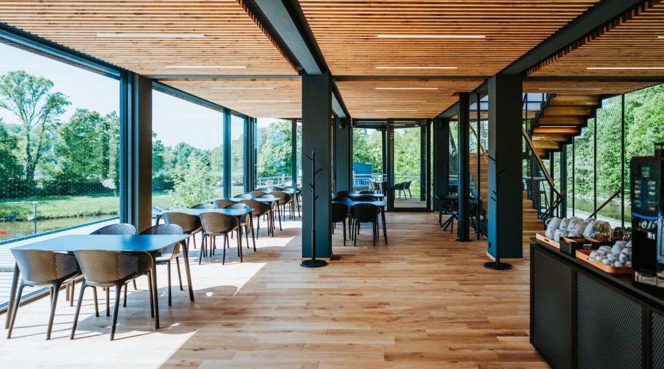 interiér restaurace